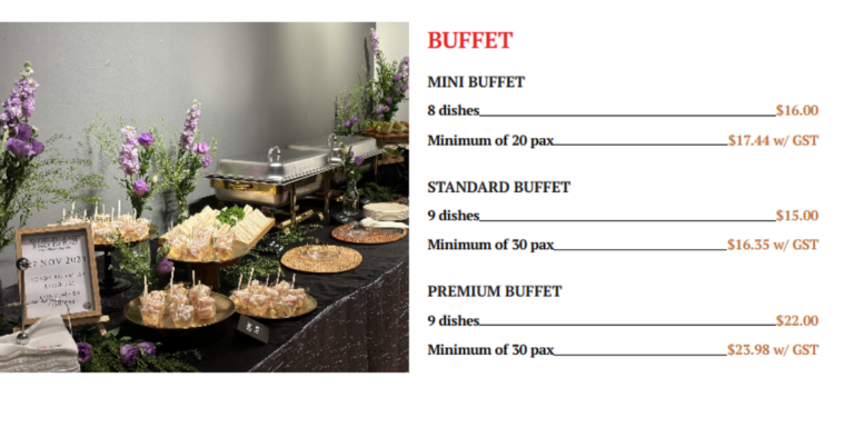 Buffet Catering in Singapore: The Ultimate Guide for Your Next Event